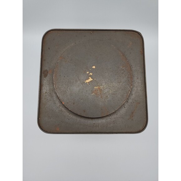 Vintage Sysco Spanish Paprika 96 Oz Large White Tin Houston Texas Rare Find - Picture 6 of 12